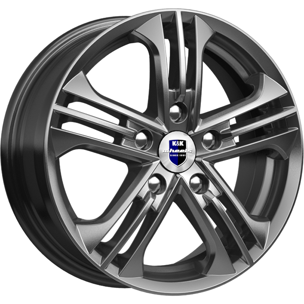 Диски K&K Trinity 6.5x16/5x114.3 D67.1 ET45 K-AND-K-DARK-PLATINUM