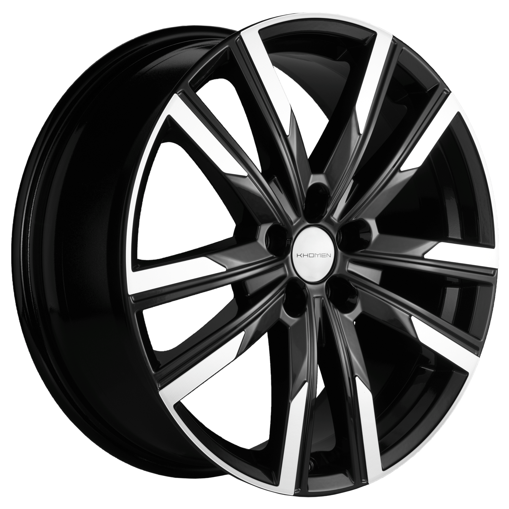 Диски Khomen Wheels KHW1905 7.5x19/5x120 D59.5 ET41 KHOMEN-WHEELS-BLACK-FP