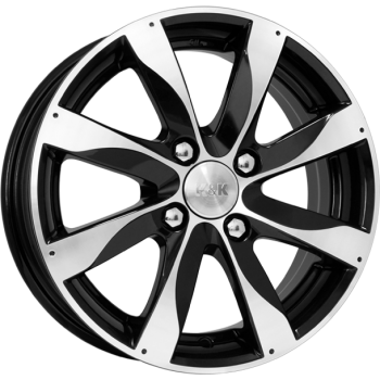 Диски K&K Джемини 6x15/4x114.3 D67.1 ET46 K-AND-K-ALMAZ-CHERNYY