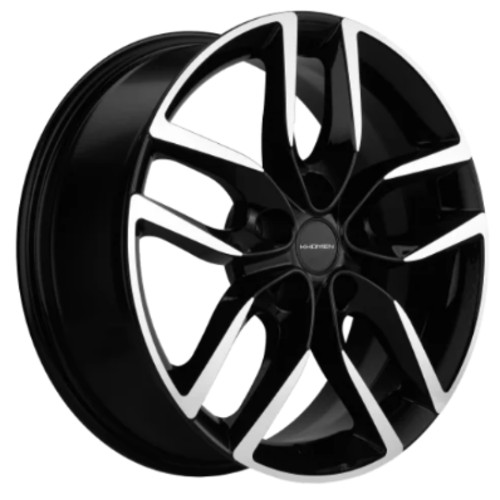 Диски Khomen Wheels KHW1708 6.5x17/5x114.3 D67.1 ET40 KHOMEN-WHEELS-BLACK-FP