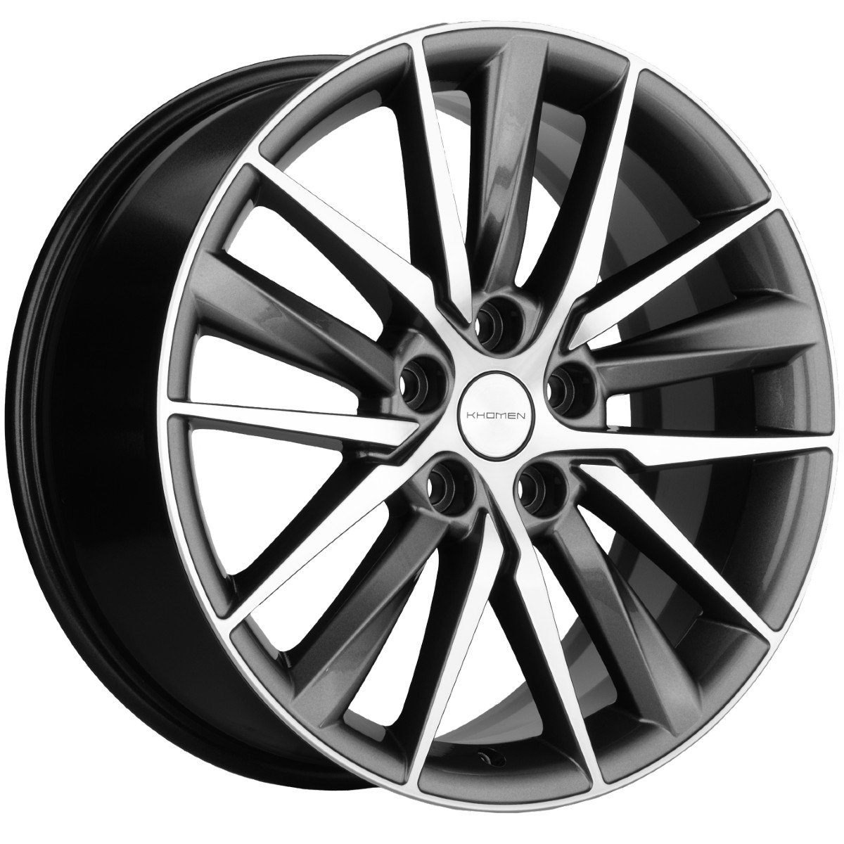 Диски Khomen Wheels KHW1807 8x18/5x114.3 D67.1 ET46 KHOMEN-WHEELS-GRAY-FP