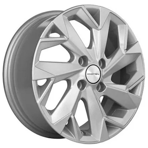 Диски Khomen Wheels KHW1402 5.5x14/4x100 D54.1 ET46 KHOMEN-WHEELS-F-SILVER