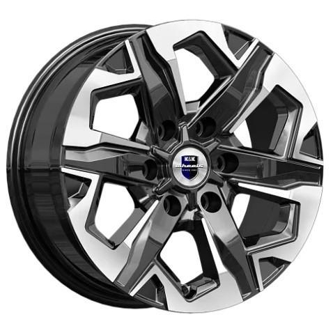 Диски K&K Тейт 7.5x17/6x139.7 D67.1 ET38 K-AND-K-ALMAZ-CHERNYY